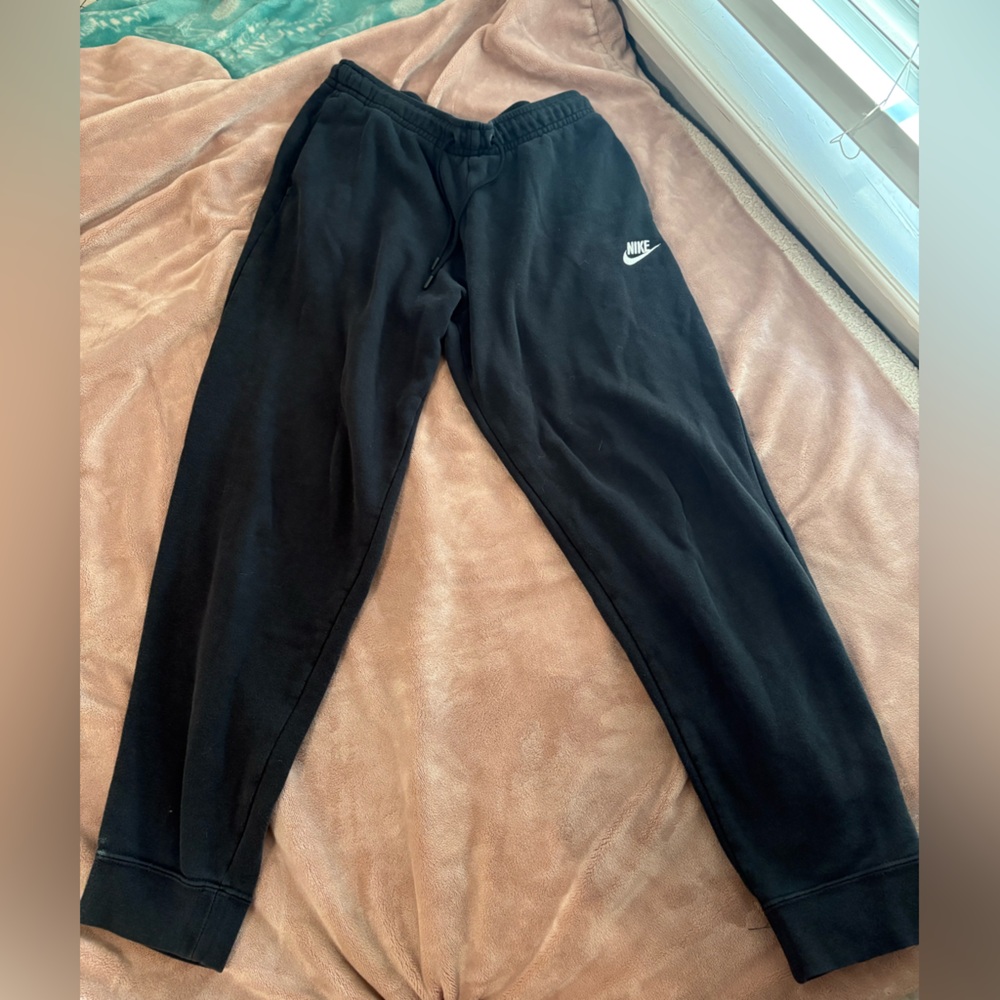Nike Black Joggers with Logo